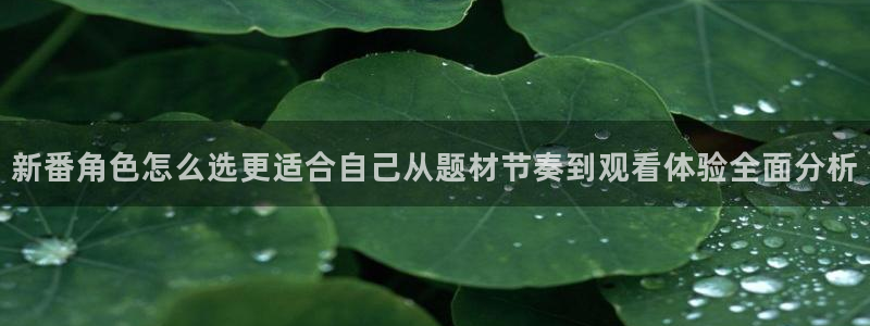 韩漫阅读网：新番角色怎么选更适合自己从题材节奏到观看体验全面分析配图
